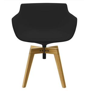 fauteuil - Flow Armchair - pieds en chne Jean-Marie Massaud